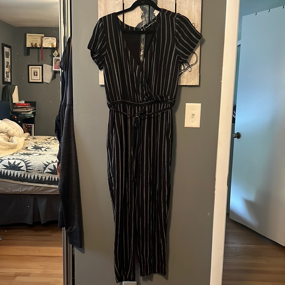 Abercrombie & Fitch Medium Wrap Front Jumpsuit